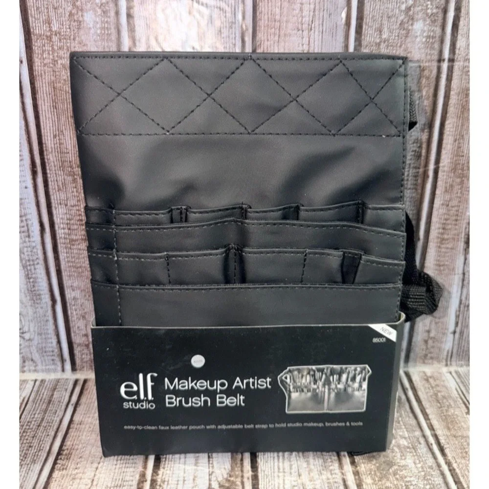 e.l.f. 100 Piece Eyeshadow Palette + Makeup Artist Makeup Brush Belt Bundle NEW!